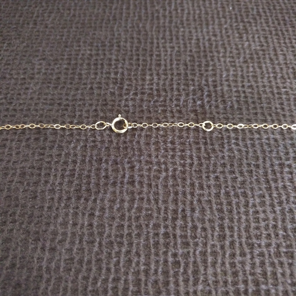 Choker style necklace with diamond♦ shaped accents - Picture 8 of 11